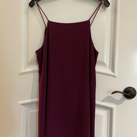 Eight Sixty Dresses & Skirts - Eight Sixty Burgundy Solid Slip Dress (Medium)